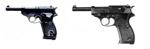 Pictures of the P.38 from Walther Germany March 2008